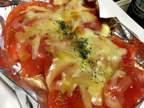 【糖質オフ】トマトの簡単チーズ焼き☆